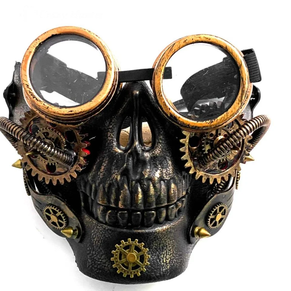 mascara steampunk gafas