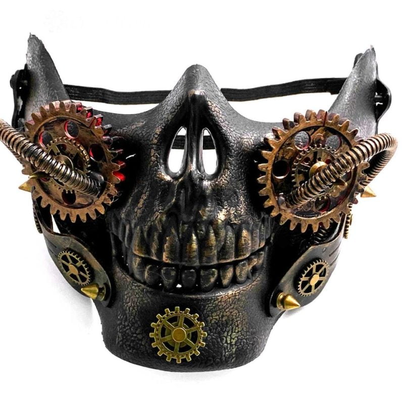 mascara disfraz steampunk