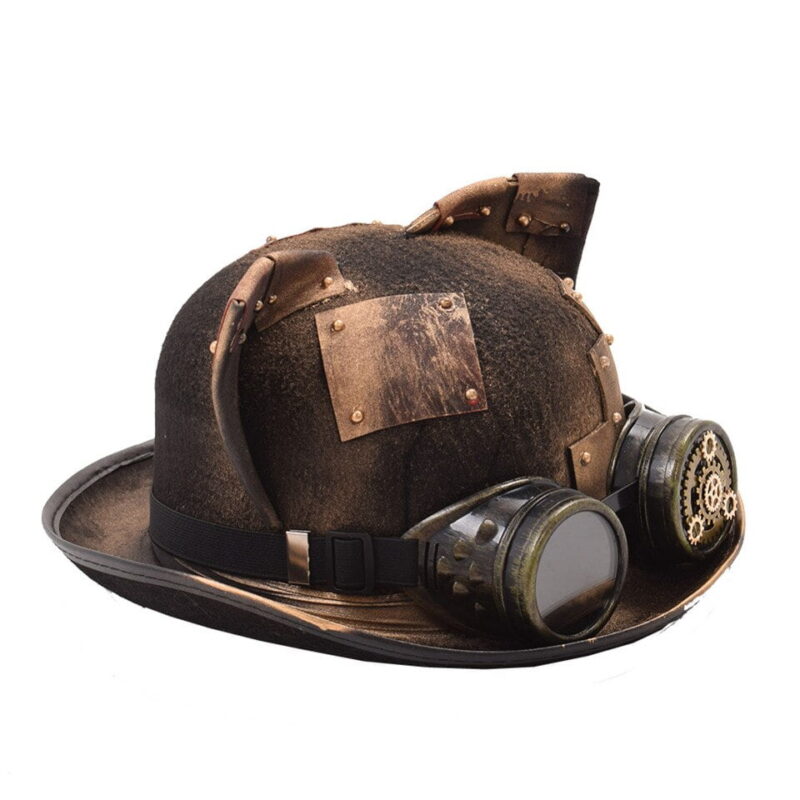 sombrero steampunk gato