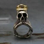 anillo pulpo steampunk para mujer