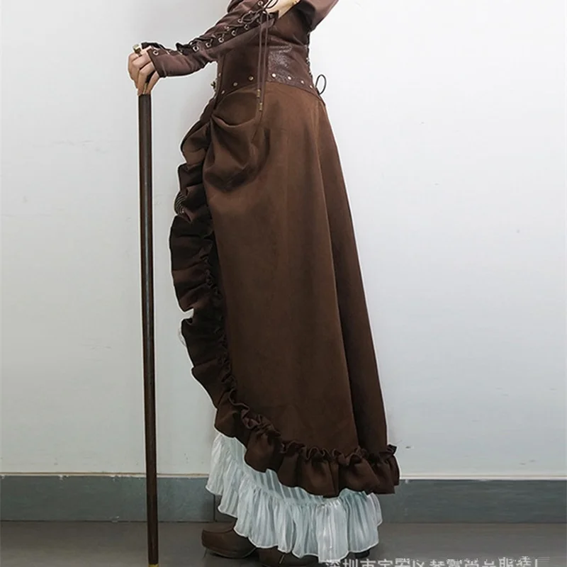 falda steampunk para mujer