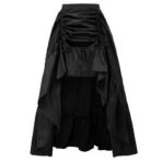 falda victoriana mujer negro