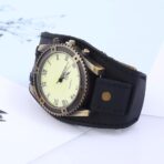steampunk watch negro