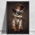gato steampunk