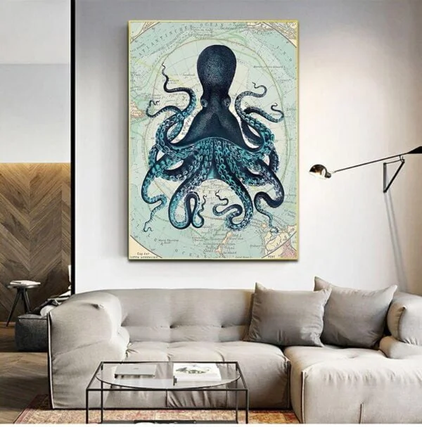 pintura kraken