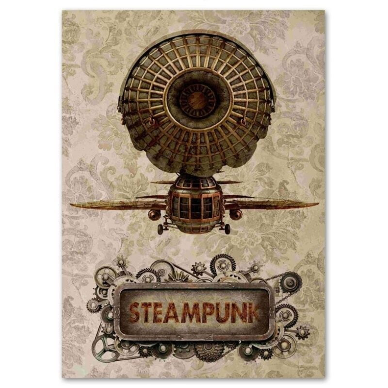pintura steampunk