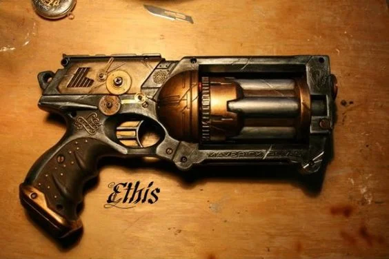 pistola steampunk 5