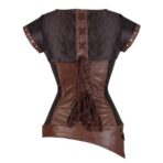 corset cuero steampunk