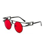 gafas de sol retro hombre rojo