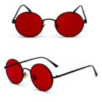 gafas de sol retro vintage hombre rojo