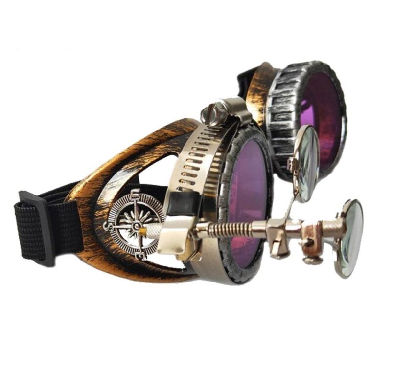 goggles steampunk zoom violeta
