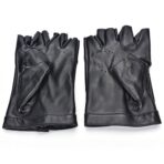 guantes goticos sin dedos mujer