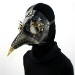 mascara cuervo peste cuero