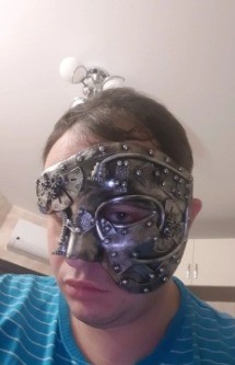 Máscara de Steampunk photo review