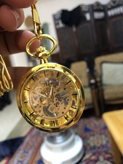 Reloj de Bolsillo de Oro photo review