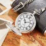 reloj de bolsillo hombre de plata