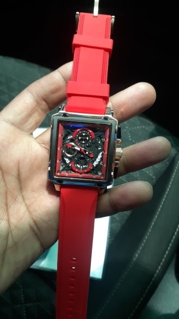 Reloj Transparente Hombre photo review