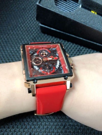 Reloj Transparente Hombre photo review