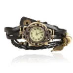 reloj vintage mujer negro