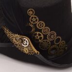 sombrero pluma steampunk