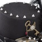 sombrero gotico mujer negro