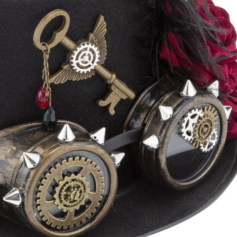 sombrero gotico mujer steampunk