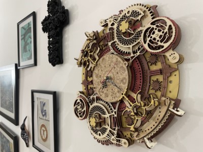Steampunk Clock photo review