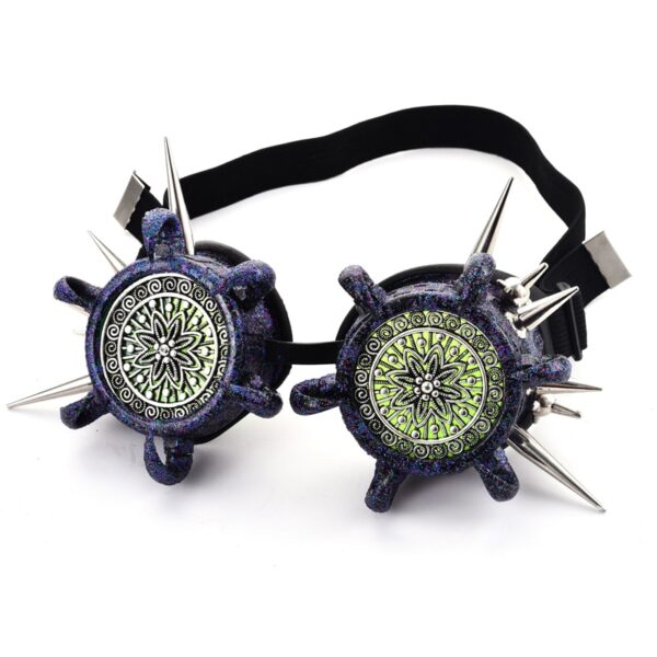 steampunk goggles spikes