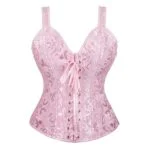 corset rosa elegante