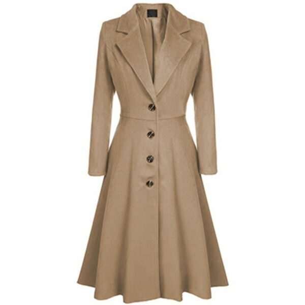 abrigo vintage mujer