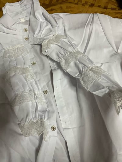 Camisa Victoriana Blanca photo review