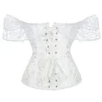 corset blanco steampunk