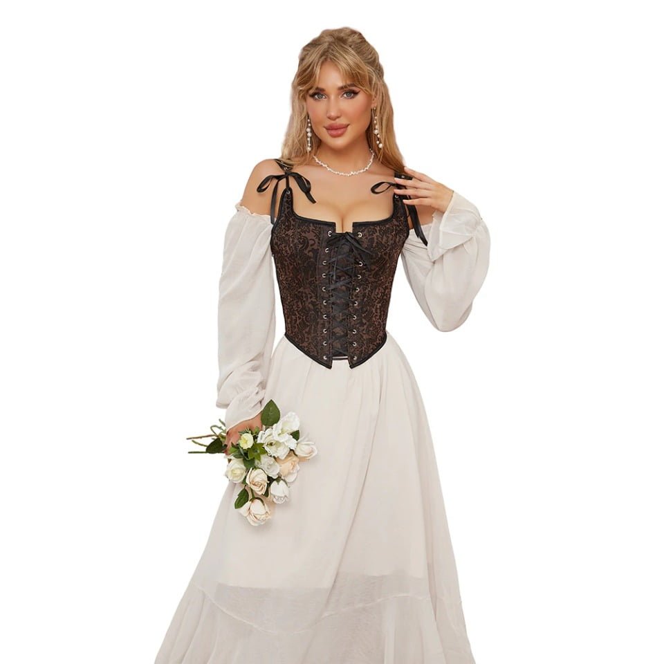 corset medieval mujer