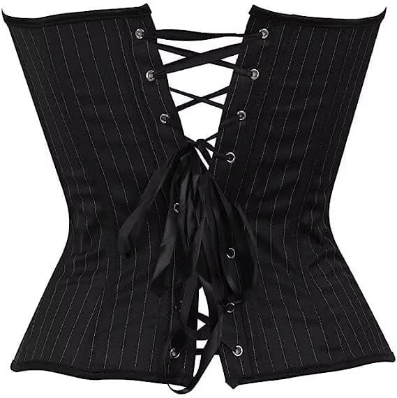 corset negro steampunk