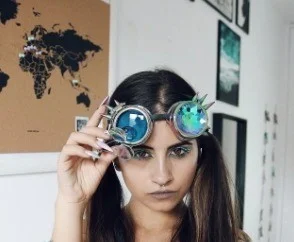 Gafas Steampunk Mujer photo review