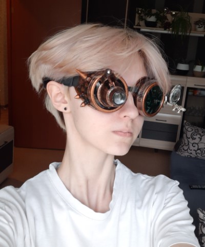 Gafas Steampunk photo review