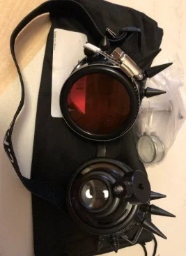Steampunk Goggles Black photo review