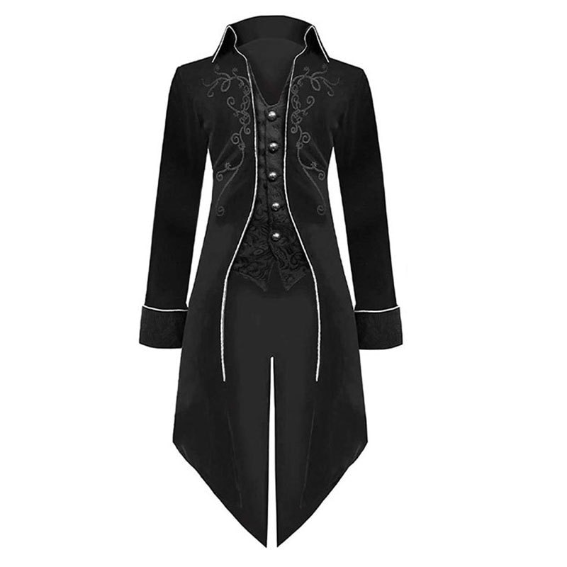traje gotico negro