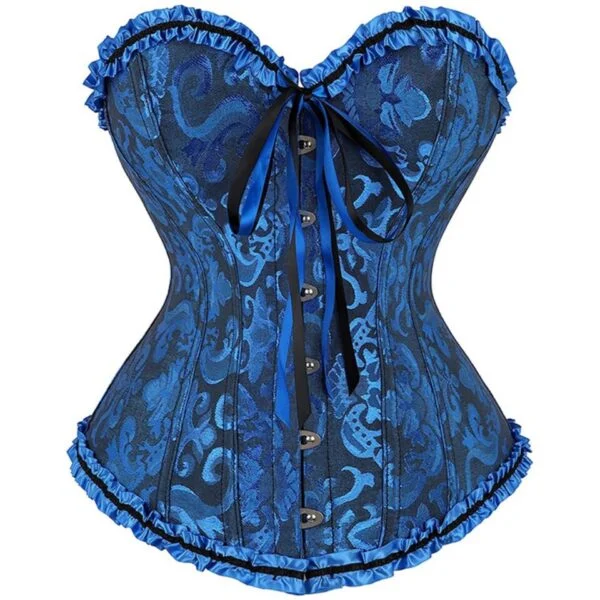 corset azul